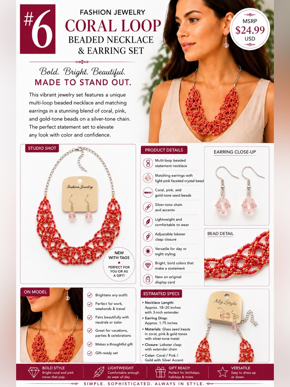 BUY NOW: Pick your Elegant Statement Jewelry - Picture 6 of 10